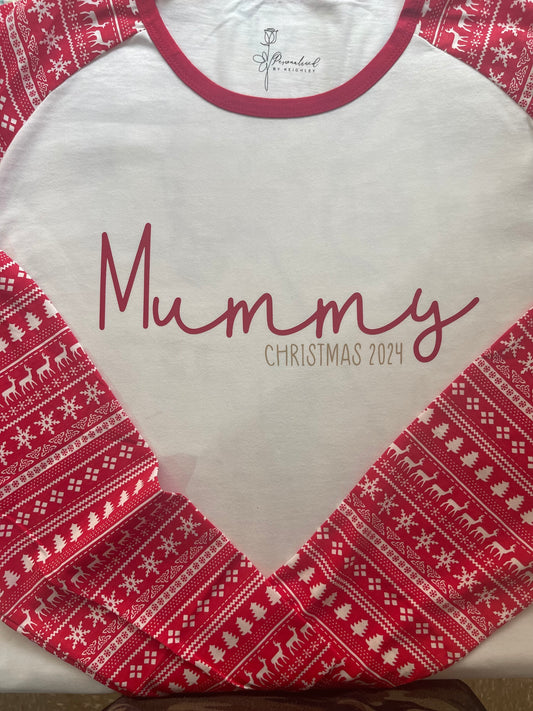 Mummy’s Christmas pjs