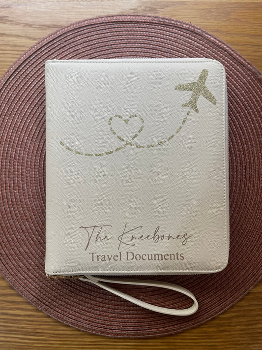 Travel documents folder